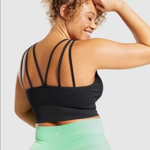 NWT Gymshark Energy+ Seamless Crop Top